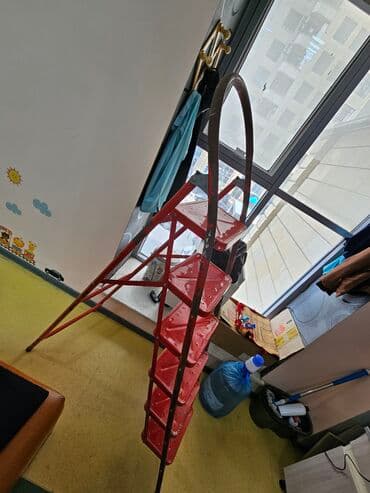 demir nerdivan: Məhsul: Qatlanan pilləkən - Tip: Ev və ofis üçün metal konstruksiyalı — 2