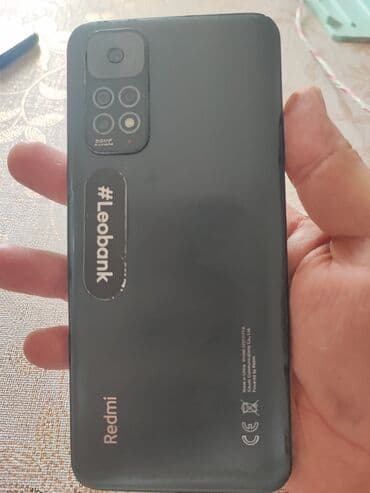 телефон fly с хорошим аккумулятором: Redmi 11, 128 GB, rəng - Qara, Sensor — 2