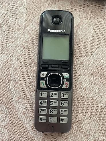 telefonlae: Panasonic ev telefonu, çox az işlənib, yenidən fərqsizdir, hrç bir — 2