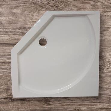 poddon satisi: Duş poddonları fiber akril material. ölçülər mövcuddur — 5