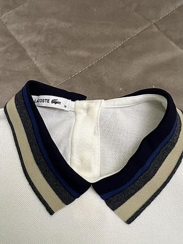 bot 38: Lacoste qadın polo köynəyi - Rəng: ağ - Brend: Lacoste (etiket və — 3