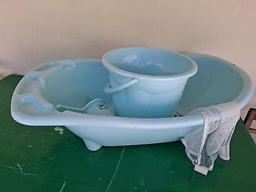 ucuz hamam: İşlənmiş Vanna, Plastik, Ünvandan götürmə — 2