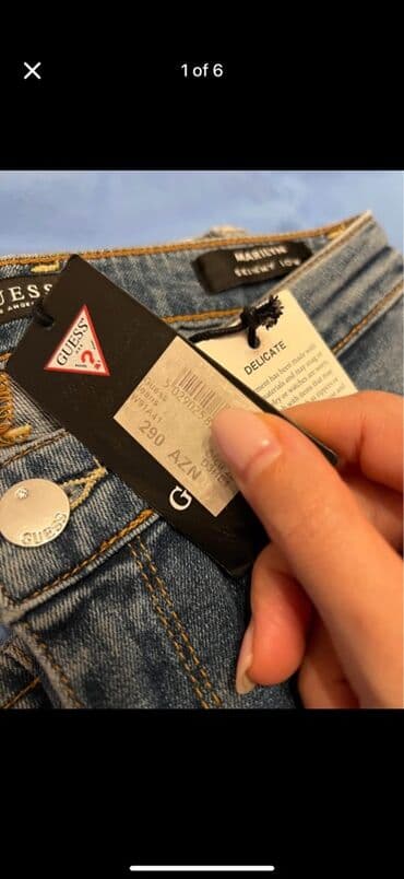 cins mallar: Cinslər, Guess, XS, rəng - Mavi — 2