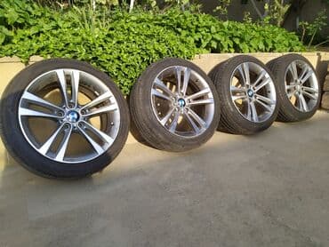 Bmw f 30 diskləri.təkərleri təzədi .225/45/18.ustunden çıxmadı .2 min