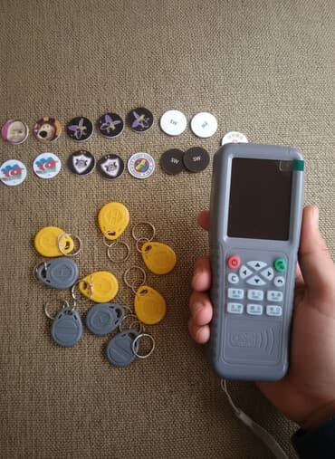 Damafon açarların NFC/RFID kart və brelokların oxunması-kopyalanması