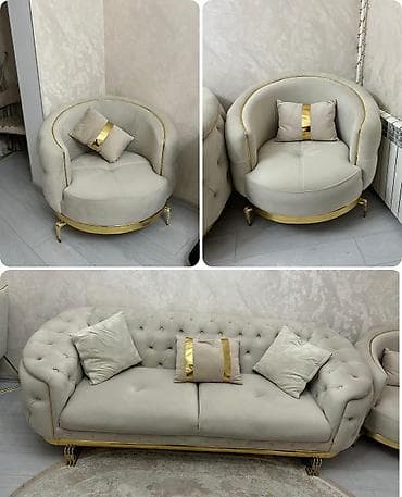 İşlənmiş, Divan, 2 kreslo