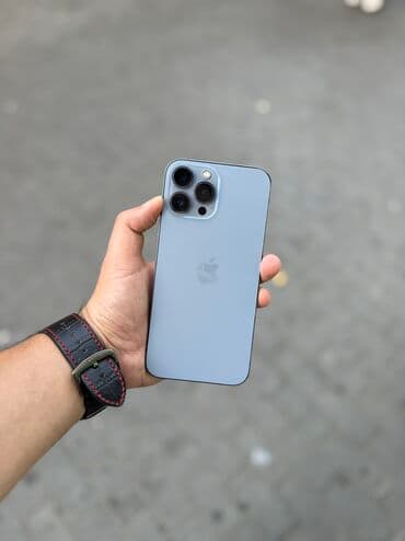 irşad iphone 13 pro qiymeti: IPhone 13 Pro Max, 256 GB, Sierra Blue, Zəmanət, Face ID — 1