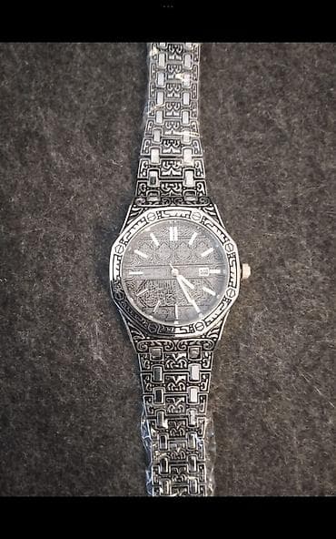 huawei saat: Metall qolbaqlı kişi saatı – naxışlı dizayn - Korpus: paslanmayan — 2