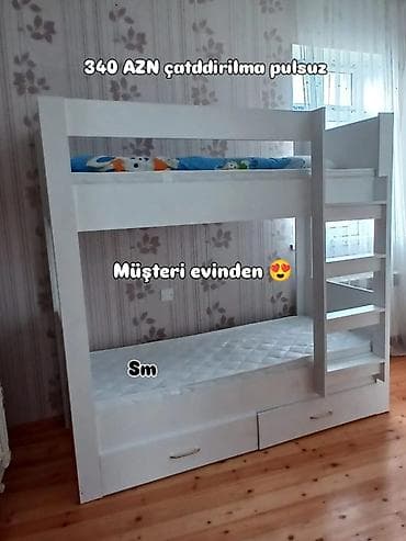 yataq mebeli ucuz: *İki mərtəbə Çarpayı- 340 AZN💥* ENDİRİM ! ✔️Rəng seçimi var — 7