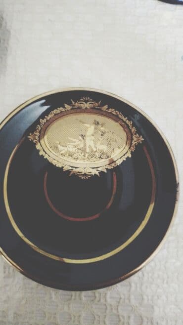 Qəhvə dəsti, rəng - Göy — 4