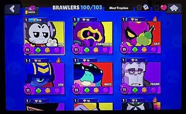 x ekran: Brawl Stars oyun hesabı - Qızıl kuboklar: 56,620 (ən yüksək: 56,623) — 2