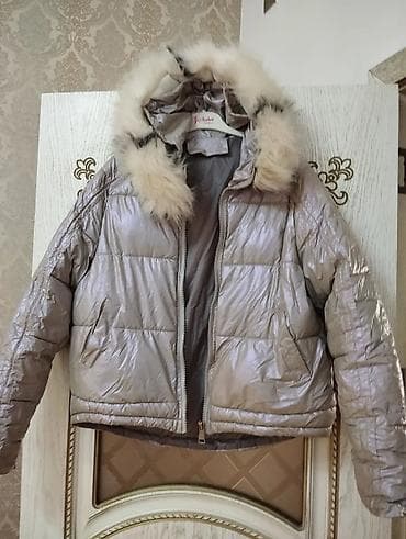 Uşaq ayaqqabıları: Kurtka 8 gün geyinilib isti saxlayır 38 M razmer — 5