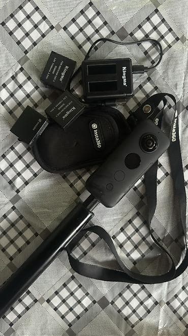 ayfon 6 ikinci el: Insta360 ONE X 360° kamera seti 3 batareya zerektka ucun adabtir 2 — 3