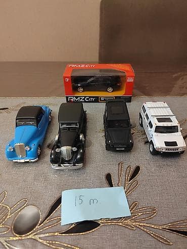 Kolleksiya üçün metal die-cast oyuncaq avtomobil modelləri - Müxtəlif — 2