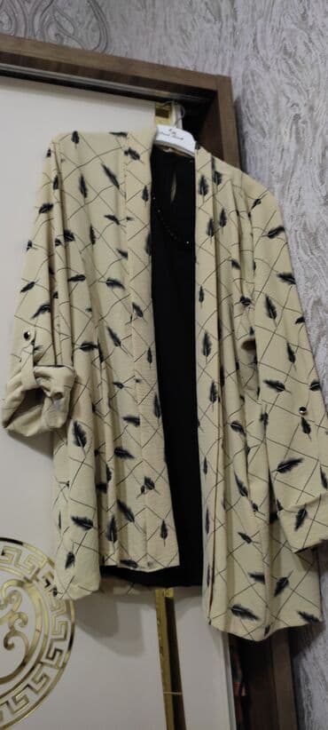 qalin koftalar: Sviter, 4XL, rəng - Qara — 1