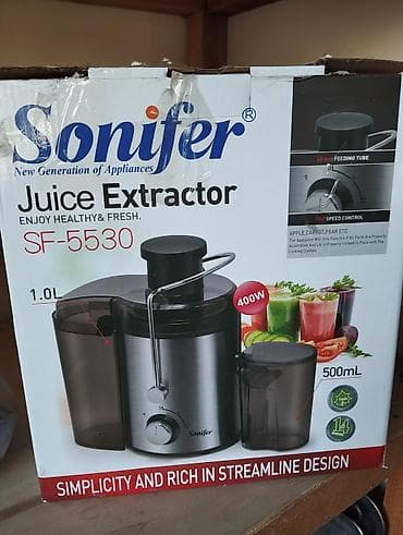 Sonifer SF-5530 şirəçiçə – evdə təzə şirələr üçün praktik həll