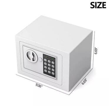 сейф бу бишкек: • Ölçüləri : Hündürlük 18 dərinlik 18, eni 25 sm • Rəngi:2 rəngi — 4