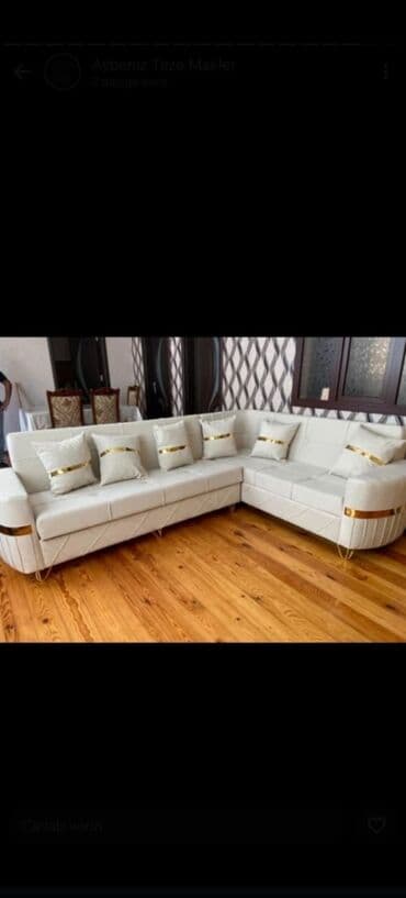 Künc divan, Açılmayan, Bazasız, Parça, Çatdırılma yoxdur