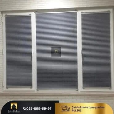 ucuz tüller: Jalüz pərdə ucuz sok qiymətlər bizdə 2 ya 3 günərzində hazırlama — 14