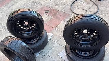disk masin: 4 ədəd komplekt təkər və dəmir disk - Rezinlər: Bridgestone Ecopia — 3