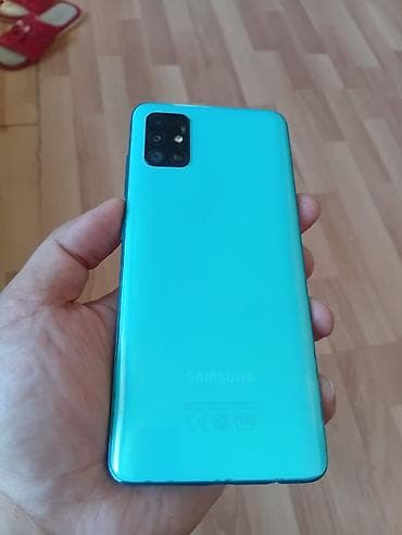 Samsung Galaxy A51, 128 ГБ, цвет - Голубой, Кнопочный, Сенсорный, Отпечаток пальца at lalafo.az Samsung Galaxy A51, 128 ГБ, цвет - Голубой, Кнопочный, Сенсорный, Отпечаток пальца