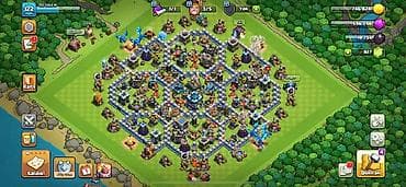 Clash of Clans hesabı – inkişaf etmiş kənd və qəhrəmanlar. endirim — 1