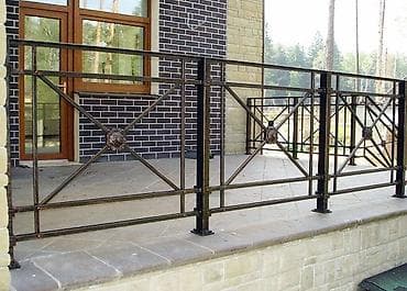 optik qaynaq: Balkon məhəccəri, Polad — 6