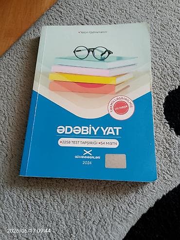 blu ray disk: Abituriyentlər üçün Ədəbiyyat Güvən Test toplusu satılır. Vəziyyəti — 1