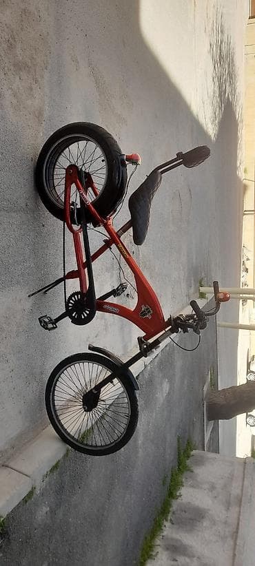 uşaq velosiped satisi: Uşaq/yeniyetmə üçün kruizer tipli velosiped - Rəng: narıncı gövdə — 4