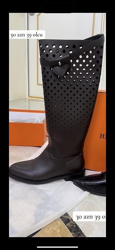 Hermes modelının botu paçti yenidir Qutusuyla bırge satılır 120 azna