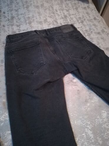 trapes şalvar cins: 34/32 ölçüdə Lc Waikiki dən 49 manata alınıb. Razmeri balacadır deyə — 1