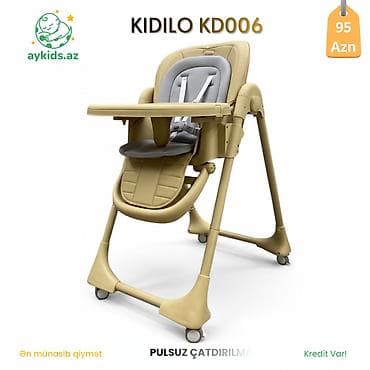 oyun maşını: 🧡✨ KIDILO KD-006 Uşaq Qidalandırma Stulu Doğuşdan 3 yaşa qədər — 2