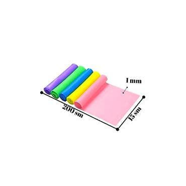 idman mallar: Gimnastika üçün elastik band- O.R 200 sm ( qara, yaşıl, göy, qırmızı — 2