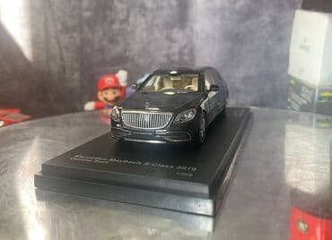 maşın modeli: Коллекционная модель Mercedes-Maybach S-class X222 obsidian black 2019 — 11