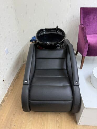 zərlər: Saş yuyulması kreslosu — 1