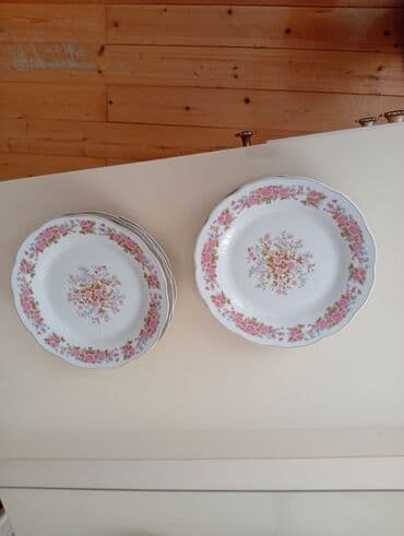 Qəhvə dəstləri və servizlər: Nahar dəsti, rəng - Ağ, Farfor, 12 nəfərlik — 2