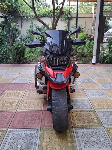 Uşaq üçün elektrikli üçtəkərli motosiklet (adventure tərzi) - Korpus