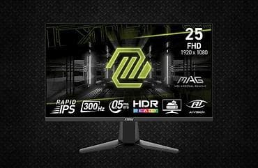 мониторы 120 гц: MSI MAG 255XF 300Hz yeniləmə sürəti ilə peşəkar kiberidman — 1