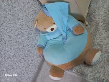 uşaq kral kostyumları: İşlənmiş, Pufik-kreslo, Parça, rəng - Göy, Kredit yoxdur, Çatdırılma yoxdur — 6