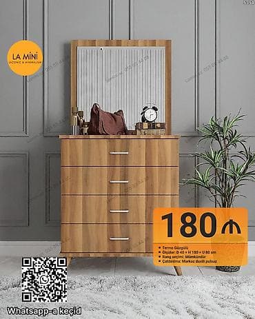 mebel yataq: Güzgülü — 1