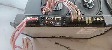 Колонки и сабвуферы: Avtomobil audio sistemi – tam dəst Dəst tərkibi: - Arxa polka — 10