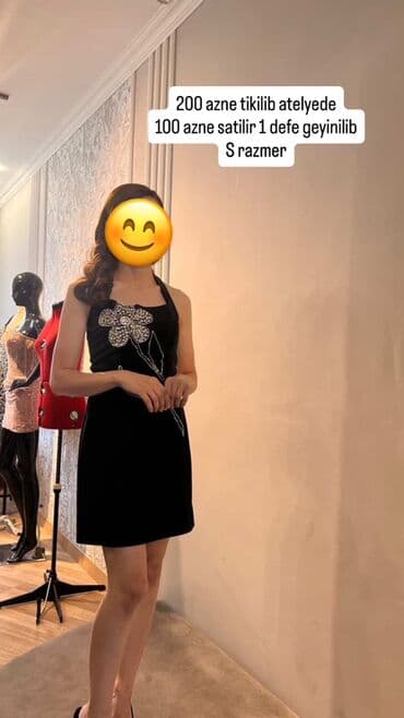 Qadın geyimləri paketi 1) Qara mini don - Atelyedə tikilib - Bəzəkli lalafo.az -da Qadın geyimləri paketi 1) Qara mini don - Atelyedə tikilib - Bəzəkli