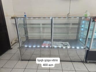 ПО для бизнеса: Şirniyyat Vitrini – Xırdalan - Şüşə vitrin, LED işıqlandırma ilə - Ön at lalafo.az — 1 ПО для бизнеса: Şirniyyat Vitrini – Xırdalan - Şüşə vitrin, LED işıqlandırma ilə - Ön — 1