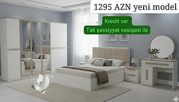 islemis mebeler: İkinəfərlik çarpayı, Dolab, Yeni — 1