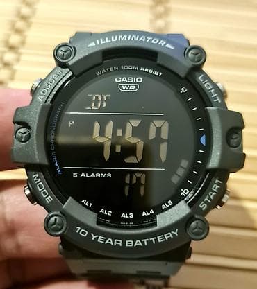 Zərgərlik əşyaları: Yeni, Qol saatı, Casio, rəng - Qara — 2