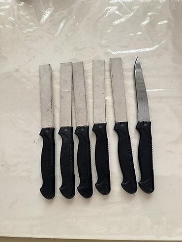 Metal konstruktorlar: Mətbəx bıçaqları dəsti - Dəst tərkibi: müxtəlif ölçülü 4 ədəd — 2