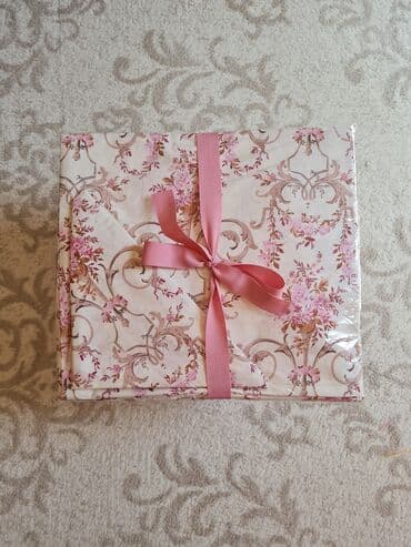 туркменское постельное белье в бишкеке: Yeni Böyüklər üçün Bir nəfərlik 4 fəsil Pambıq Pastel dəsti, Ünvandan götürmə — 1