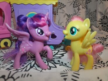 oyuncaqları: Пони и поезд в хорошем состоянии — 2