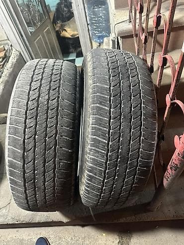 disk lada: Bridgestone Dueler şinlər - Ölçü: 265/60 R18 - Sürət/daşıma indeksi — 3