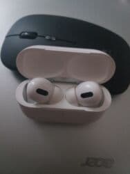 airpods qiyməti: İşlənmiş Simsiz (Bluetooth) Qulaqcıqlar, Apple, rəng - Ağ — 2